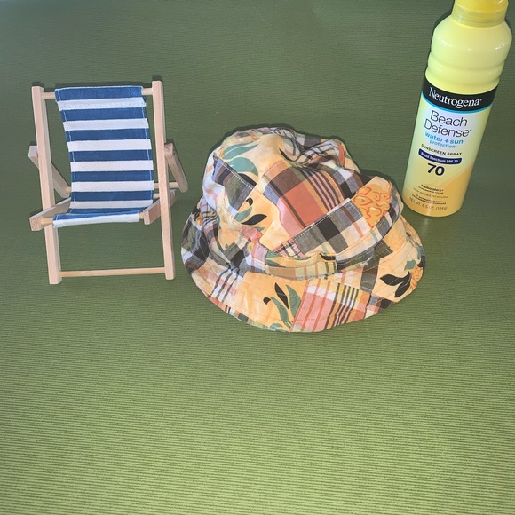 Janie and Jack Island Bucket Hat 6-12M - Picture 2 of 4